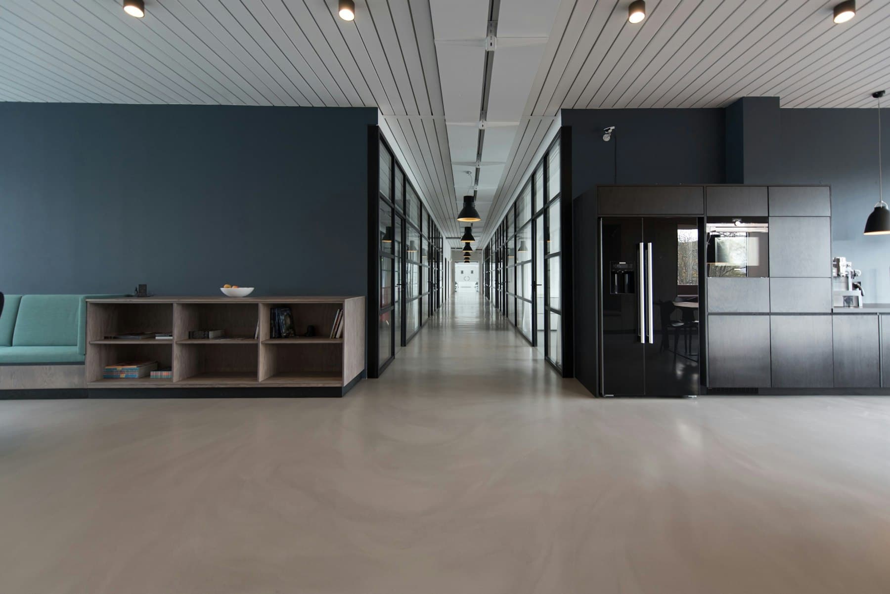A delivery workspace