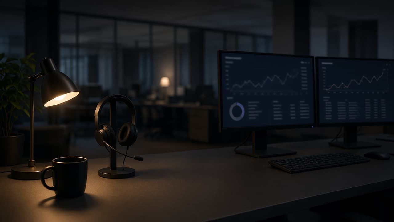 A quiet operations desk for ongoing managed support