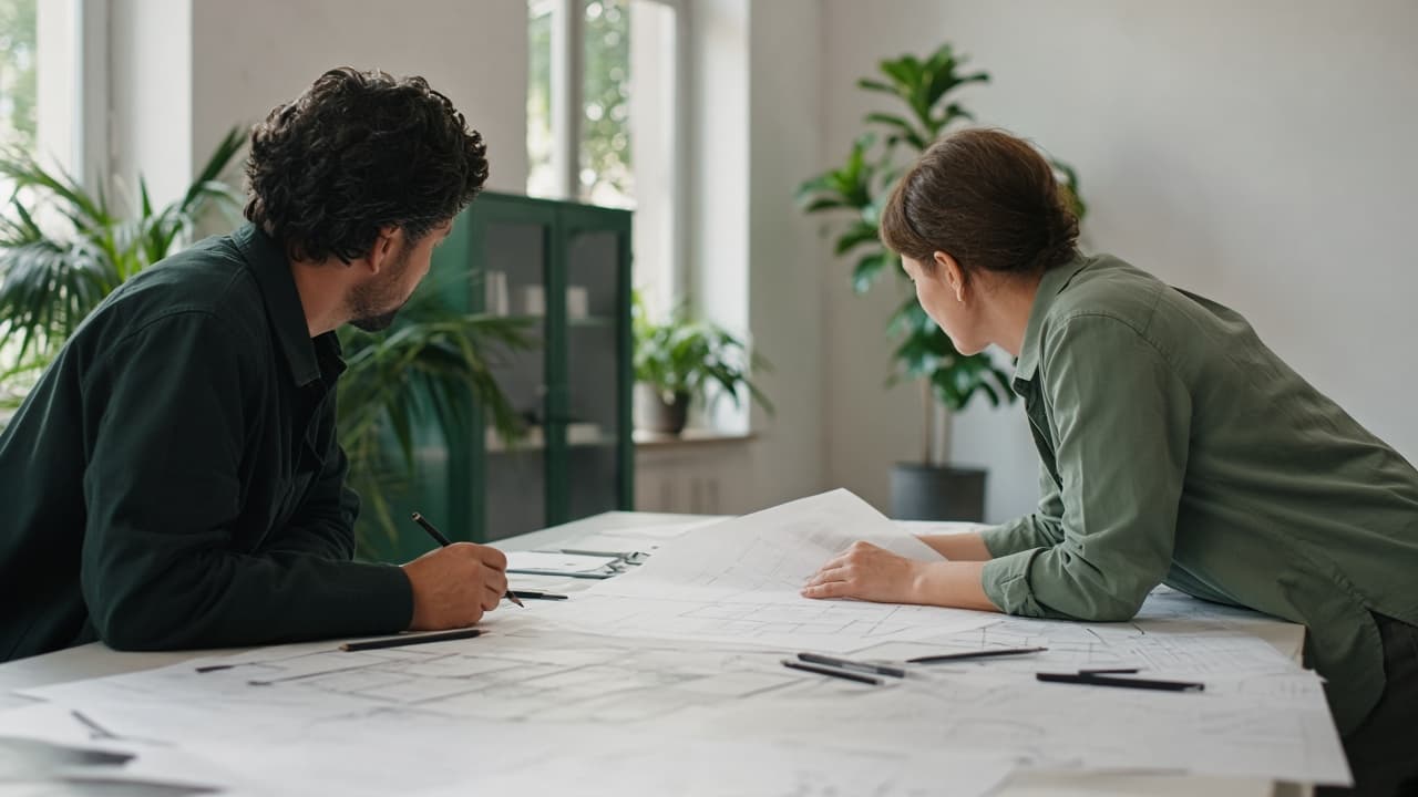 A collaborative working session