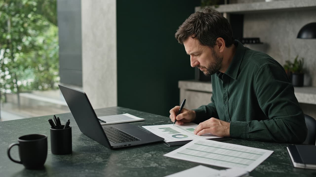 Illustrative enterprise copilot showing source-linked office content and permission-aware access